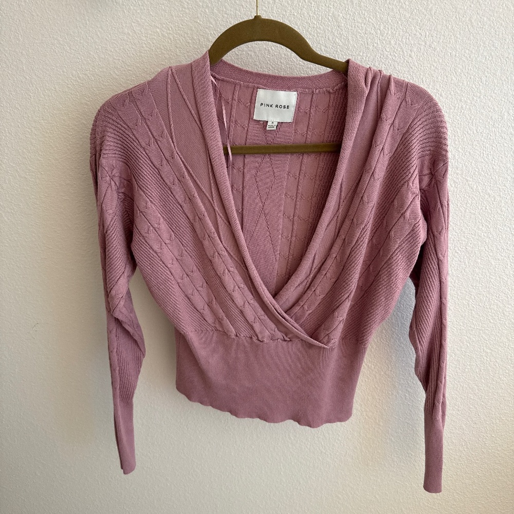 Pink Sweater